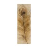 Trademark Fine Art Albena Hristova 'Feather Toss Single Feather' Canvas Art, 8x24 WAP03200-C824GG
